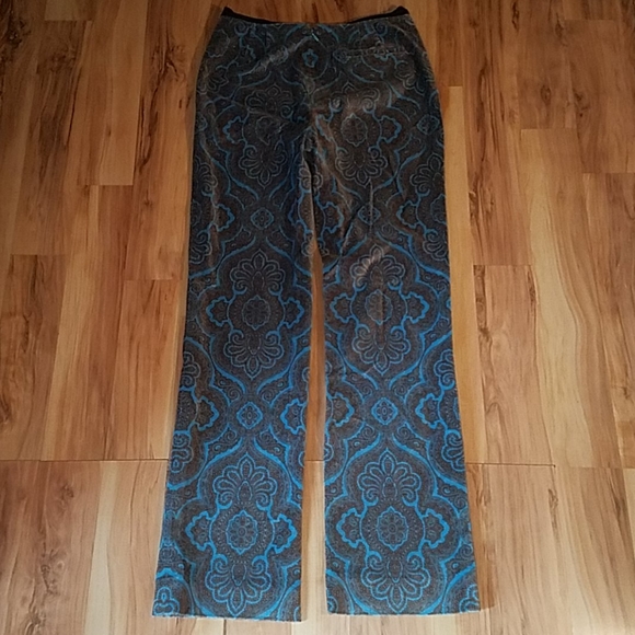 Vintage Club Wear Skinny Velveteen Pants - Picture 6 of 16